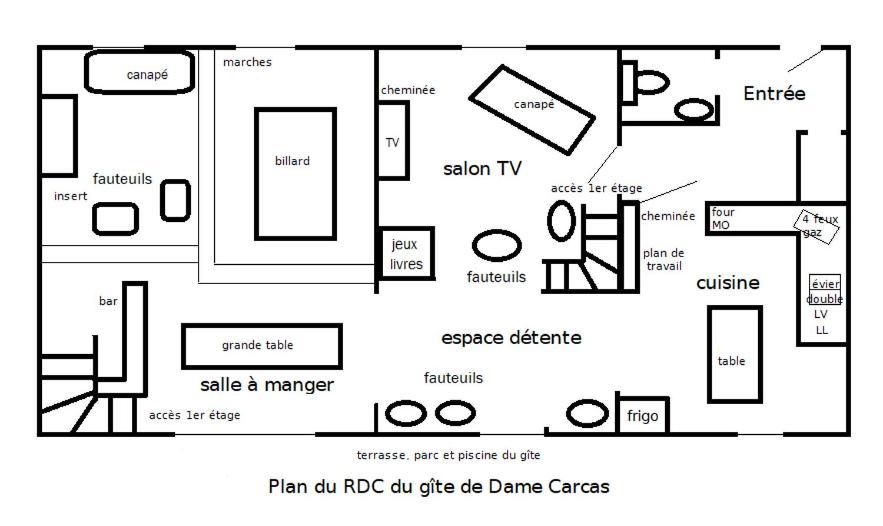 Domaine D'Herminis - Gite De Dame Carcas Carcassonne Buitenkant foto